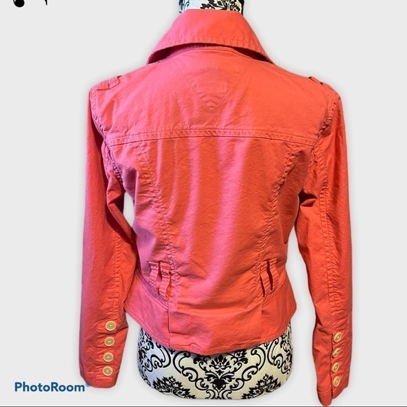 TOMMY HILFIGER Pink Button Up Blazer - Picture 4 of 6